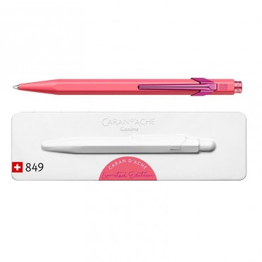 Długopis Caran d`Ache 849 Claim Your Style różowy BOX