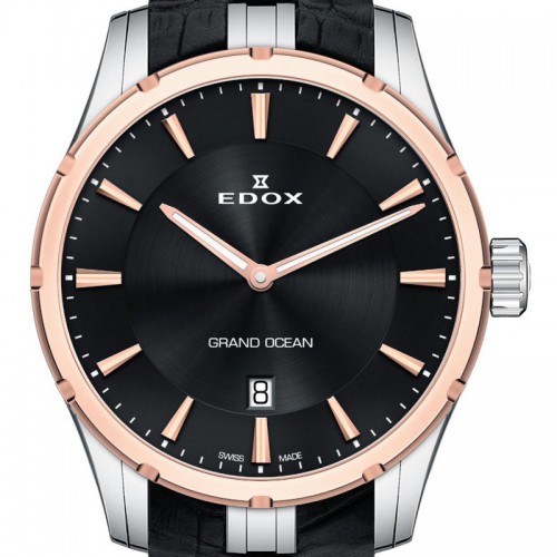 Edox Grand Ocean Slim Line Date 56002 357RC NIR