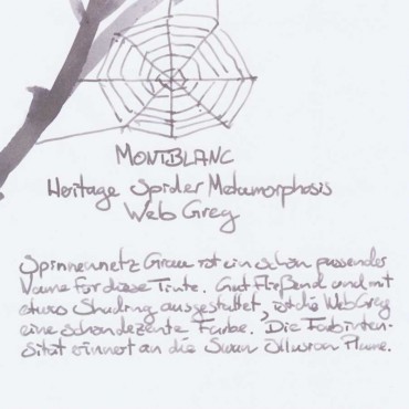 Atrament Montblanc 50ml Heritage Spider Metamorphosis Web